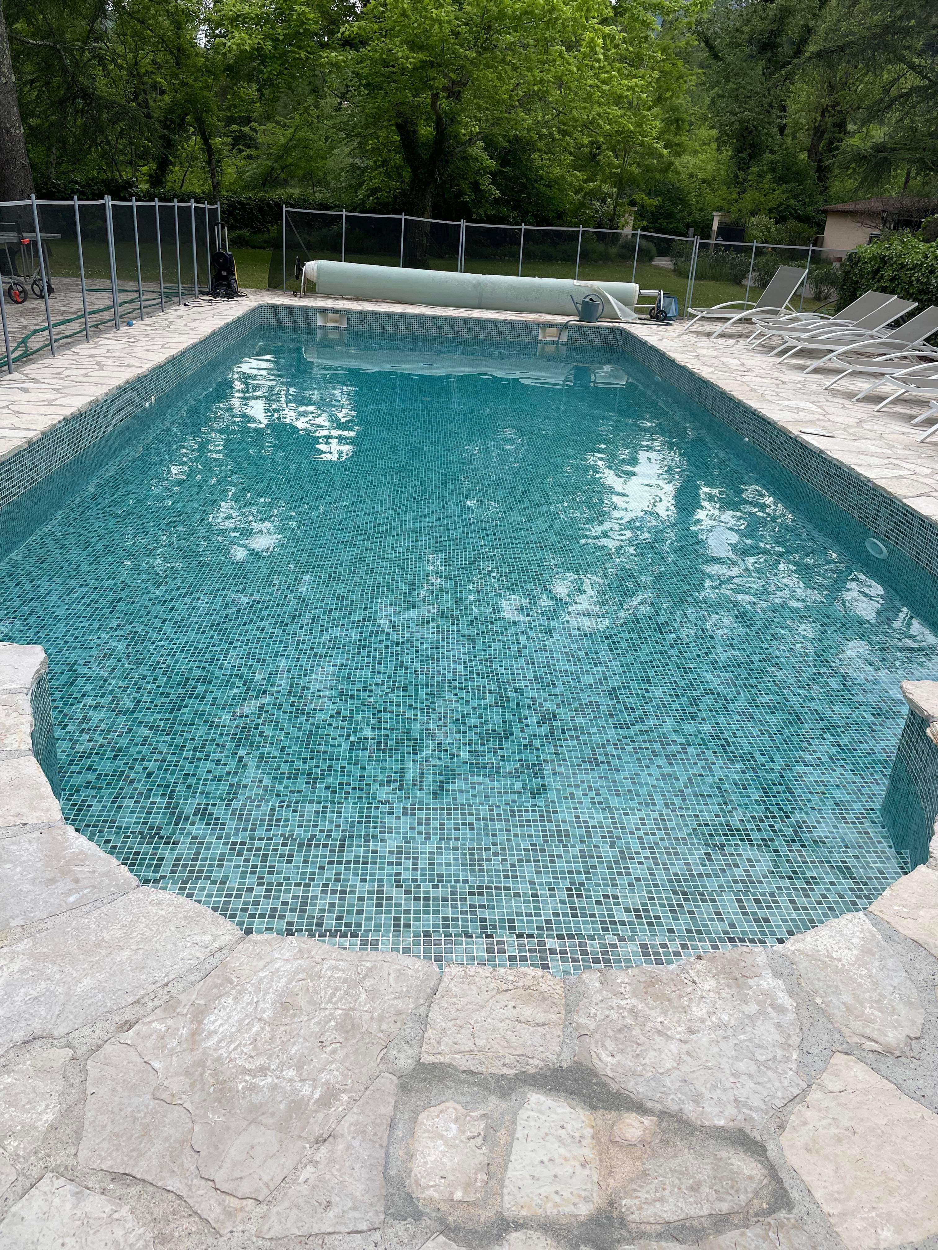 Réalisation piscine — Vence Piscines Services