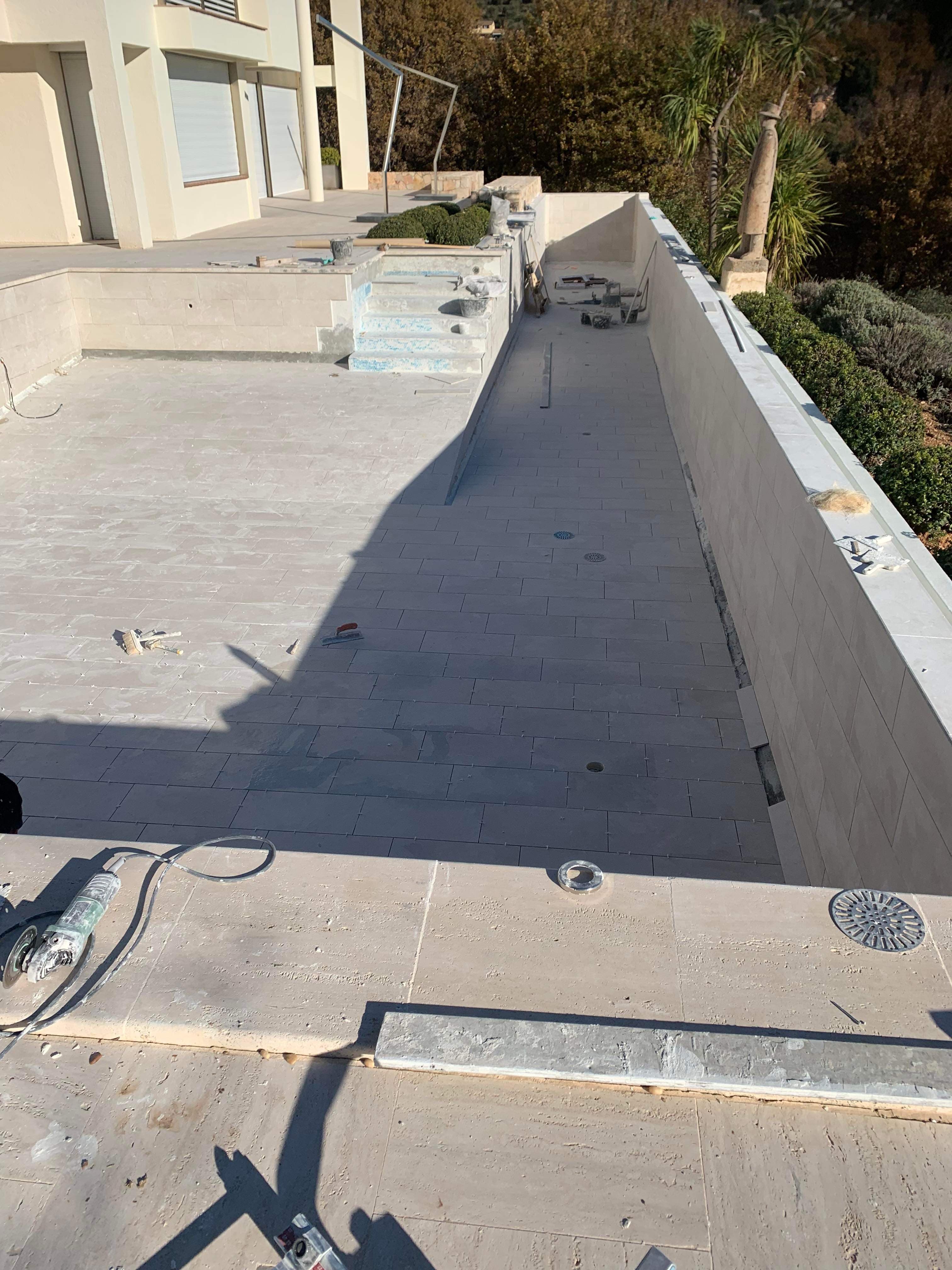 Réalisation piscine — Vence Piscines Services