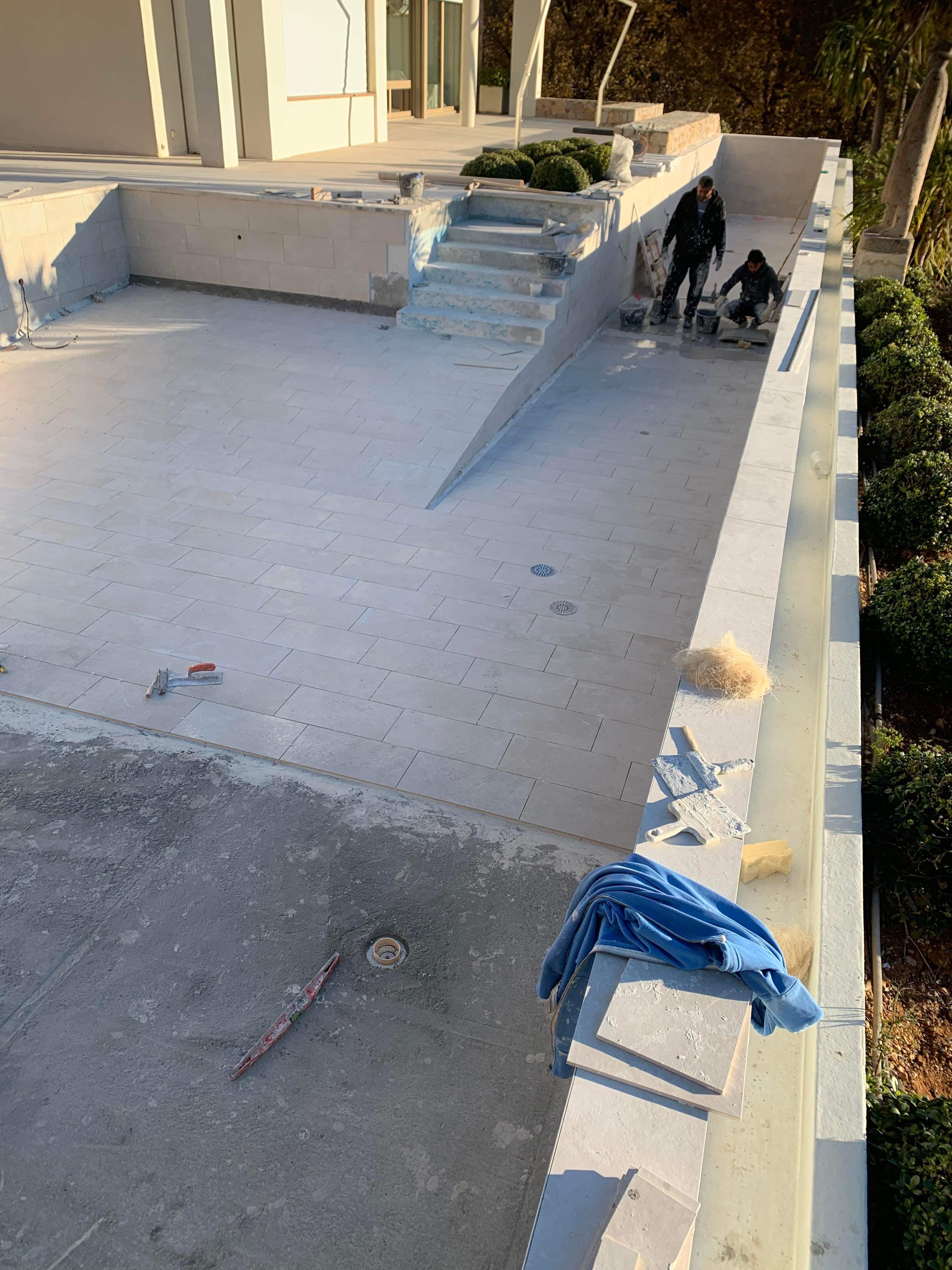 Réalisation piscine — Vence Piscines Services
