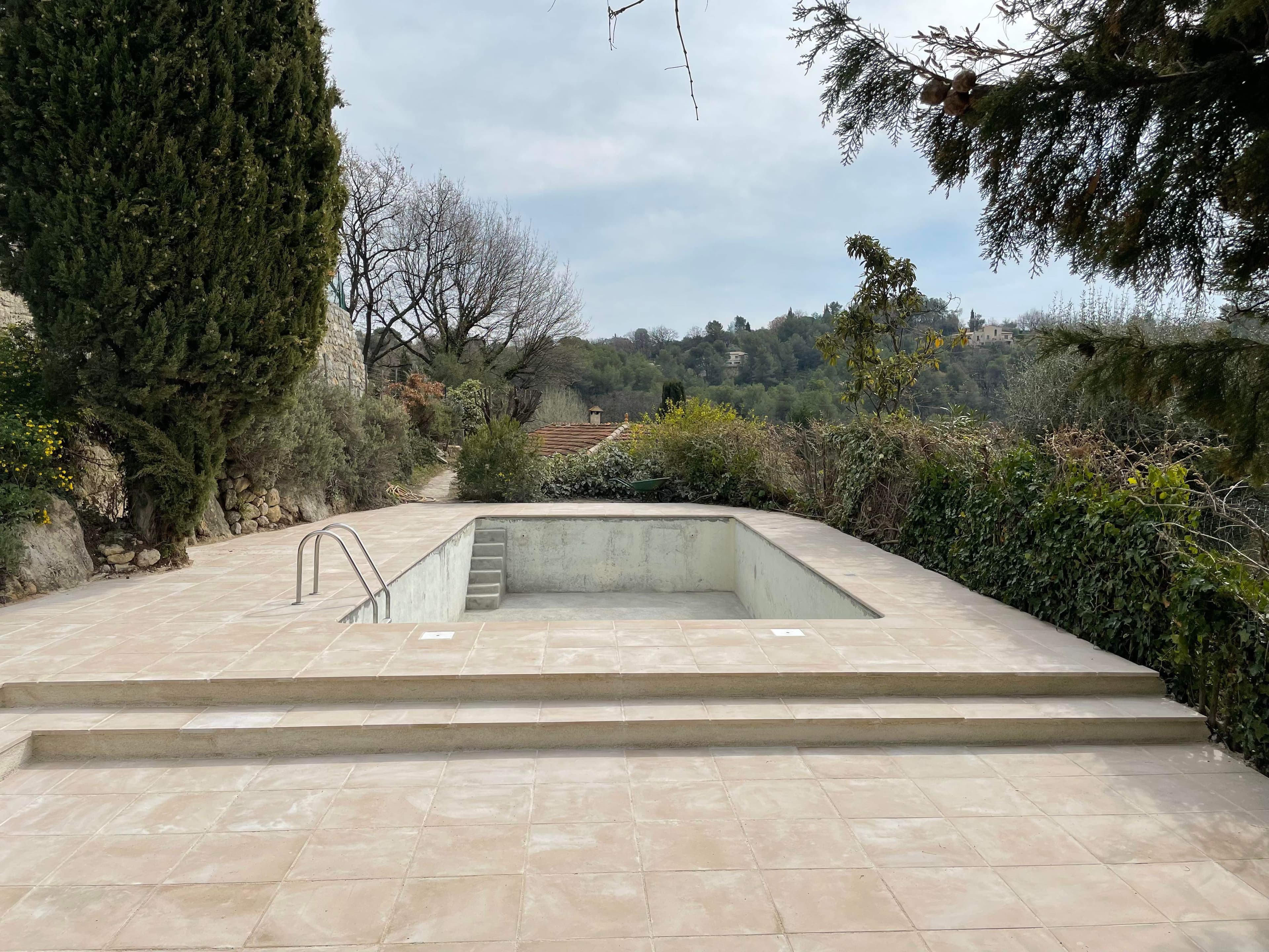 Réalisation piscine — Vence Piscines Services